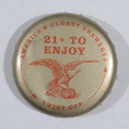 America's Oldest Brewery 21+ TO ENJOY  Twist Off